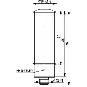 Оптический датчик ТЕКО OY AC81S-2-50-PS4