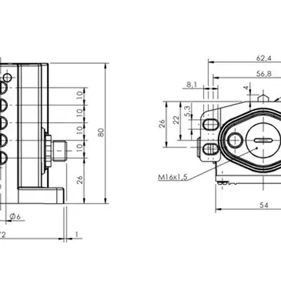 Блочный выключатель Balluff BNS 819-B05-D10-46-13-S80S