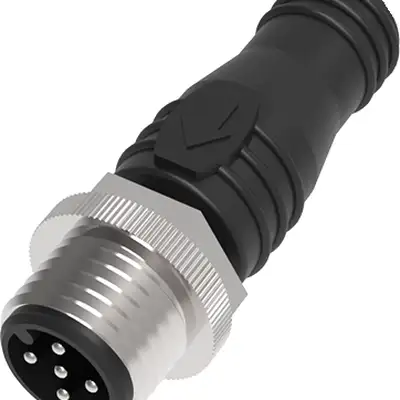 Разъем LANBAO QE12-W5F