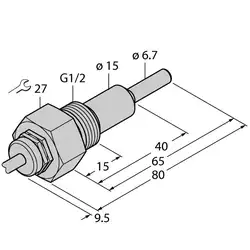 Датчик потока TURCK FCS-G1/2A4-NAEX0/AL065