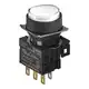 Кнопочный выключатель Autonics S16PR-E4WC24