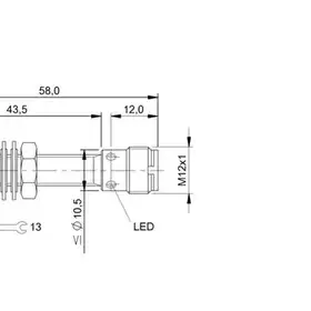 Индуктивный датчик Balluff BES M08EH-NSC15B-S04G