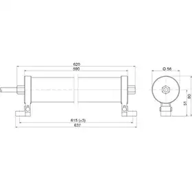 Световая завеса безопасности DATASENSING LS2ER/30-045H