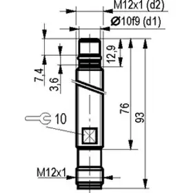 Индуктивный датчик ТЕКО ISB WC24S8-32N-1,5F-ZS4-5