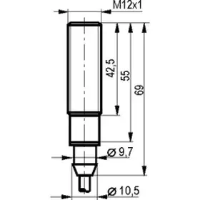 Индуктивный датчик ТЕКО ISB AF25S8-43P-2-C-V