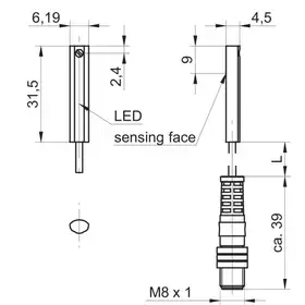 Датчик для пневмоцилиндров Baumer MZTK 06N1013/KS35D
