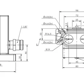 Блочный выключатель Balluff BNS 819-D08-E12-62-10-FD-S90R