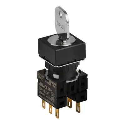 Селекторный переключатель с ключом Autonics S16KRS-4DK2C