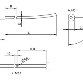 Оптоволоконный кабель Balluff BFO D22-LA-QB-PAK-05-02