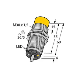 Индуктивный датчик TURCK NI20U-M30-ADZ30X2