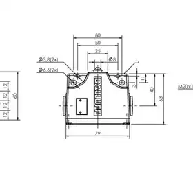 Блочный выключатель Balluff BNS 813-B04-K12-61-A-12-04