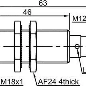 Индуктивный датчик LANBAO LR18XBF05DPCW1-E2