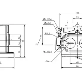 Блочный выключатель Balluff BNS 819-D03-D16-100-14-DH