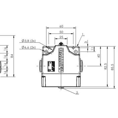 Блочный выключатель Balluff BNS 819-B04-L16-61-16-10-FD