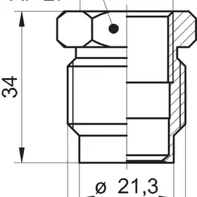 Монтажный переходник Baumer ZPH1-32BC