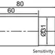 Емкостной датчик LANBAO CQ32SCF15AK-T2600