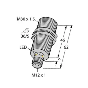 Индуктивный датчик TURCK BI10U-M30-AD4X-H1144