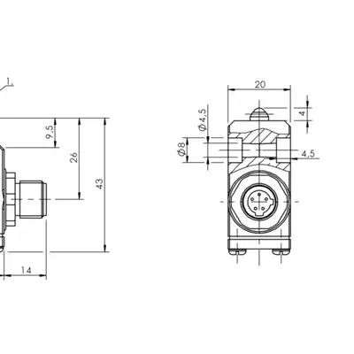 Одиночный выключатель Balluff BNS 819-99-K-10-S80