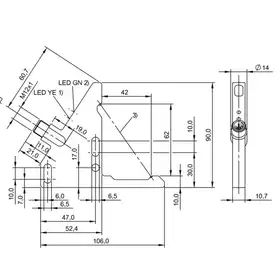 Щелевой датчик Balluff BWL 4260A-001-S4