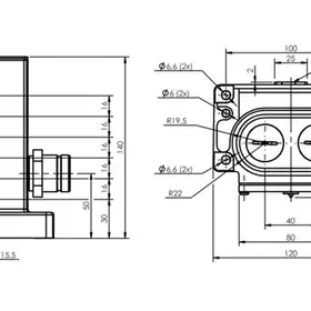 Блочный выключатель Balluff BNS 816-B06-THA-16-602-11-S90R