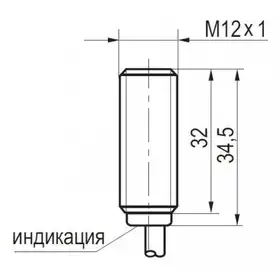 Индуктивный датчик ТЕКО ISB B2A-31N-3-L-C