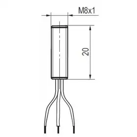 Индуктивный датчик ТЕКО ISB BSP11B-31P-1,5A-T-О-0,4