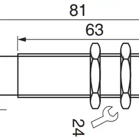 Индуктивный датчик EGE-Elektronik IGM 008 GSOP