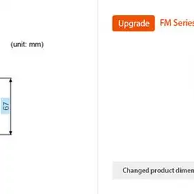Счетчик импульсов Autonics FM6M-1P4