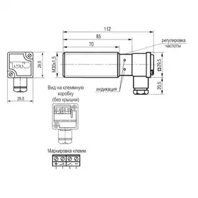 Датчик скорости вращения ТЕКО IV2B AT81B5-43P-10-LZ-C
