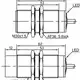 Индуктивный датчик расстояния LANBAO LR30XCN15LIM