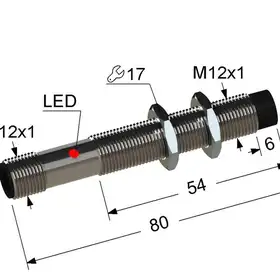 Индуктивный датчик Мега-К VB2-12M80-4N72-C27