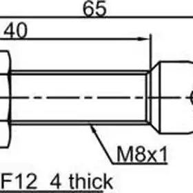 Индуктивный датчик LANBAO LR08BN02DPO-E2