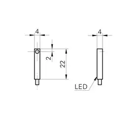 Индуктивный датчик Baumer IFFM 04N1501/O1L