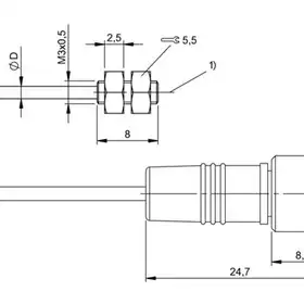 Оптоволоконный кабель Balluff BOH DI-M03-001-02-S49F