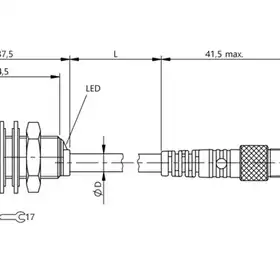 Индуктивный датчик Balluff BES 516-356-E4-C-S49-00,1