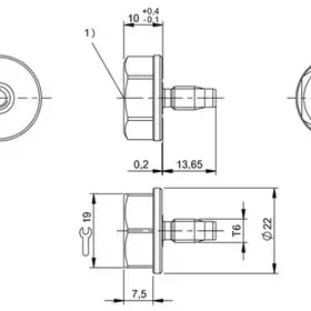 Транспондер RFID Balluff BIS M-143-02/A-T6