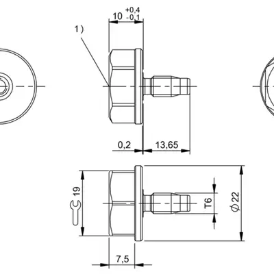 Транспондер RFID Balluff BIS M-143-02/A-T6
