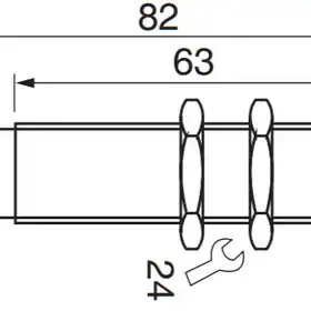 Индуктивный датчик EGE-Elektronik IGMU 005 GSP