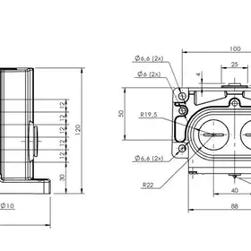 Блочный выключатель Balluff BNS 816-B06-NA-12-602-11