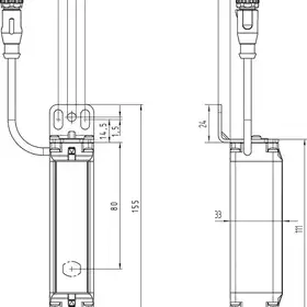 Cветовой барьер безопасности Schmersal SLB440-ER-4-LST-H