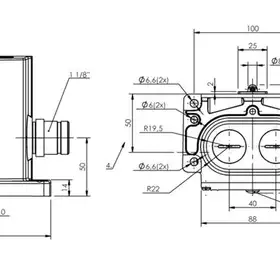 Блочный выключатель Balluff BNS 819-D06-R12-100-10-FD-S90R