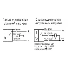 Индуктивный датчик ТЕКО ISBt A8A8-31P-10G-LZT2-C-P-0,5