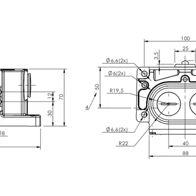 Блочный выключатель Balluff BNS 819-D02-E12-100-10