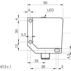 Оптический датчик Baumer OPDM 16P5102/S14