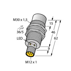 Индуктивный датчик TURCK NI20U-MT30-AN6X-H1141