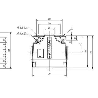 Блочный выключатель Balluff BNS 816-B06-PA-12-610-11