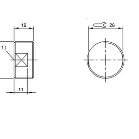 Транспондер RFID Balluff BIS C-117-05/A