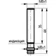 Индуктивный датчик ТЕКО ISB BC11B-32N-2-LS402