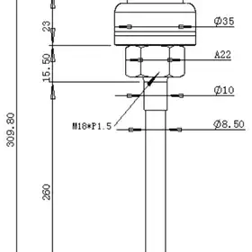 Датчик температуры EMA Electronics TD1002