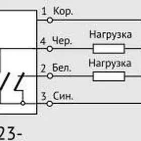 Индуктивный датчик СЕНСОР ВБИ-П40-120К-2123-З
